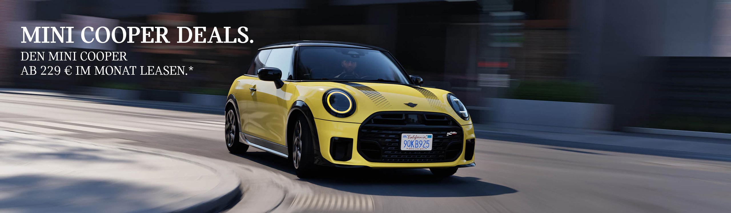 MINI Cooper Deals Startseitenbanner