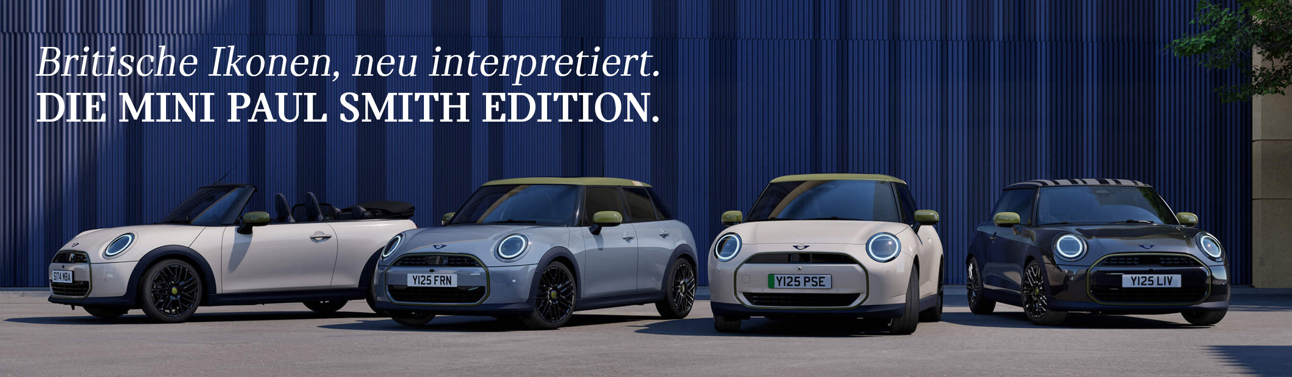 MINI Paul Smith Edition Startseitenbanner